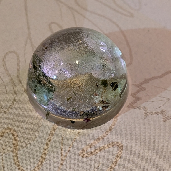 Little Handmade Plant & Floral Resin Sphere - Picture 4 of 4